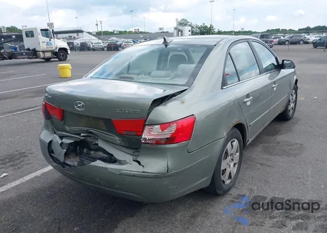 2010 Hyundai Sonata Gls z USA, uszkodzony, nr VIN 5NPET4AC4AH619038